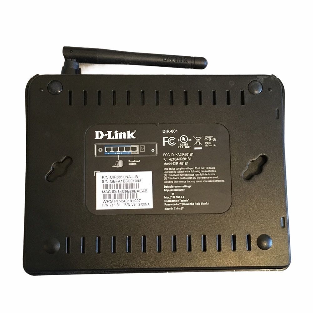D-LINK DIR-601 Wireless Internet Router - Picture 6 of 6